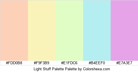 Light Stuff Palette Colors Logo