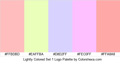 Lightly Colored Set 1 Logo Colors Logo