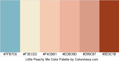 Little Peachy Me Color Colors Logo