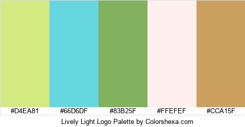 Lively Light Logo Colors Logo