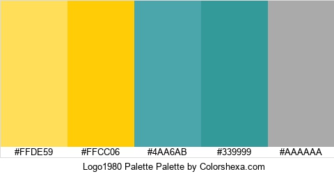 Logo1980 Palette Colors Logo