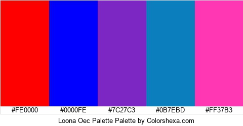 Loona Oec Palette Colors Logo