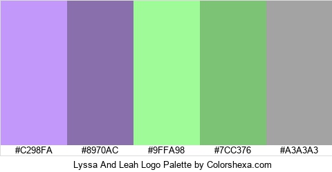 Lyssa And Leah Logo Colors Logo