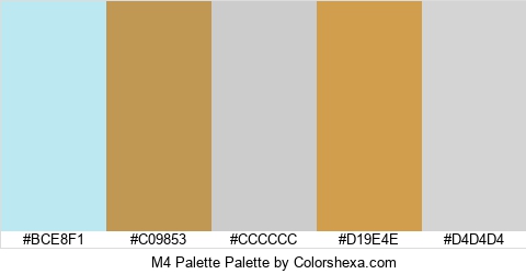 M4 Palette Colors Logo