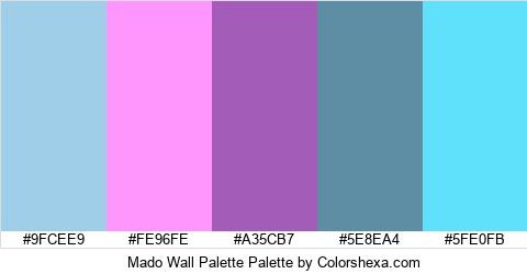 Mado Wall Palette Colors Logo