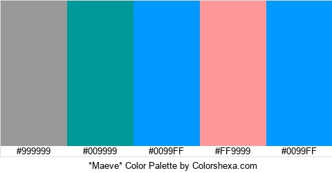 *Maeve* Color Colors Logo