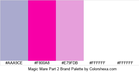 Magic Mare Part 2 Brand Colors Logo