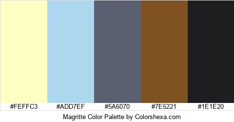 Magritte Color Colors Logo