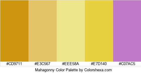 Mahagonny Color Colors Logo
