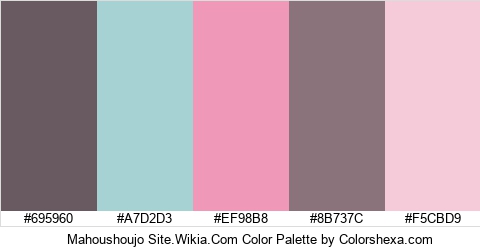 Mahoushoujo Site.Wikia.Com Color Colors Logo