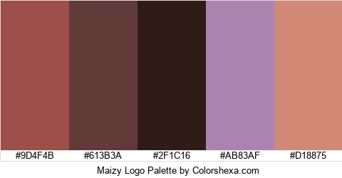 Maizy Logo Colors Logo