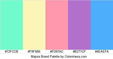 Majora Brand Colors Logo