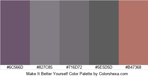 Make It Better Yourself Color Colors Logo