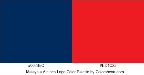 Malaysia Airlines Logo Color Colors Logo