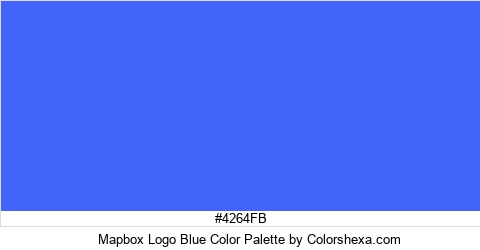Mapbox Logo Blue Color Colors Logo