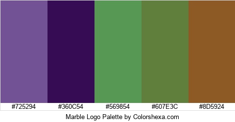 Marble Logo Colors Logo