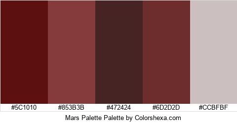 Mars Palette Colors Logo