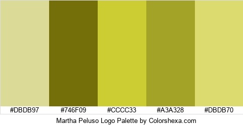 Martha Peluso Logo Colors Logo