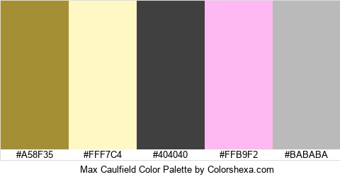 Max Caulfield Color Colors Logo