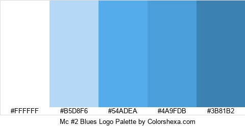 Mc #2 Blues Logo Colors Logo