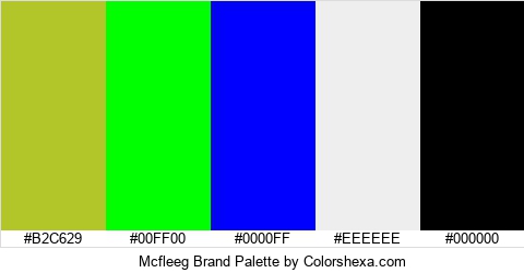 Mcfleeg Brand Colors Logo
