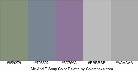 Me And T Soap Color Colors Logo