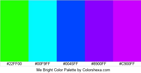 Me Bright Color Colors Logo