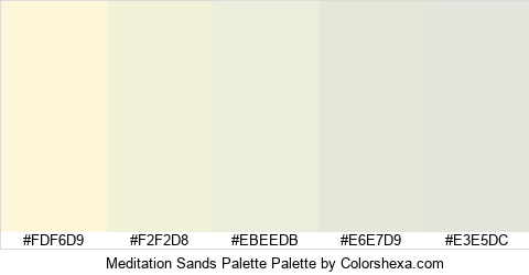 Meditation Sands Palette Colors Logo