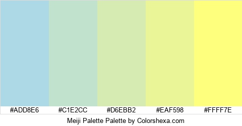 Meiji Palette Colors Logo