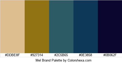 Mel Brand Colors Logo