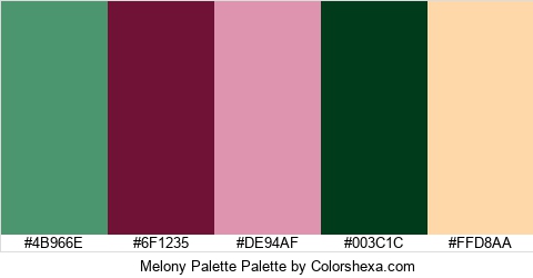 Melony Palette Colors Logo