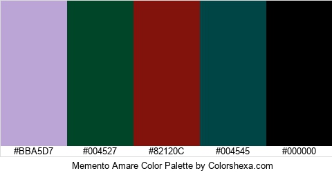 Memento Amare Color Colors Logo
