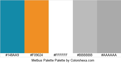 Metbus Palette Colors Logo