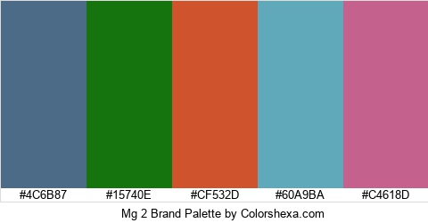 Mg 2 Brand Colors Logo