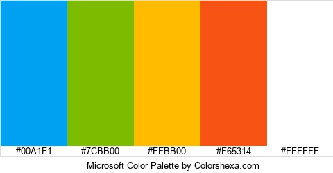 Microsoft Color Colors Logo