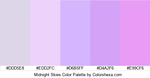 Midnight Skies Color Colors Logo