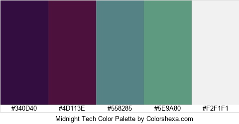 Midnight Tech Color Colors Logo