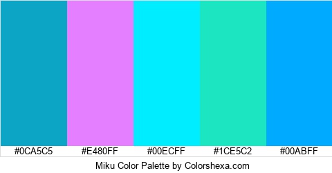 Miku Color Colors Logo