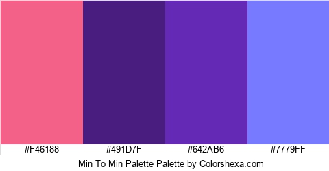Min To Min Palette Colors Logo