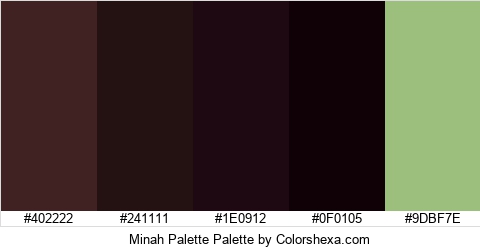 Minah Palette Colors Logo