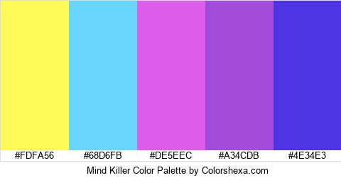 Mind Killer Color Colors Logo