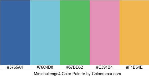 Minichallenge4 Color Colors Logo