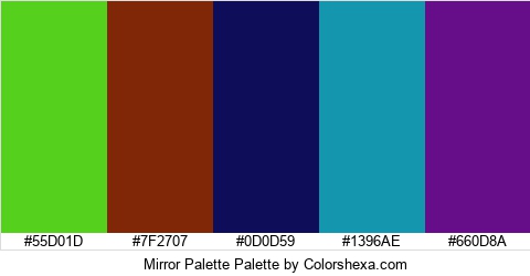 Mirror Palette Colors Logo