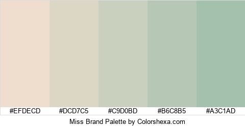 Miss Brand Colors Logo