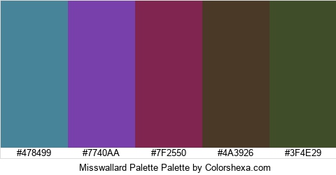 Misswallard Palette Colors Logo