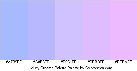 Misty Dreams Palette Colors Logo