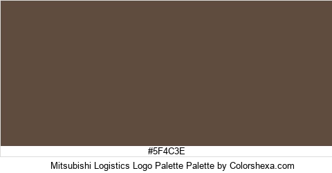 Mitsubishi Logistics Logo Palette Colors Logo