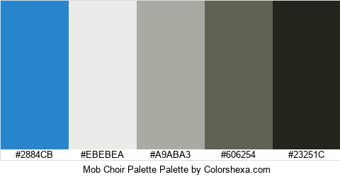 Mob Choir Palette Colors Logo