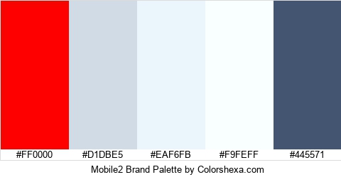 Mobile2 Brand Colors Logo