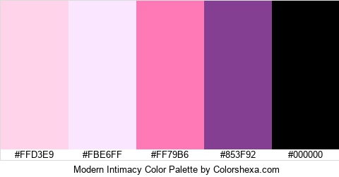 Modern Intimacy Color Colors Logo